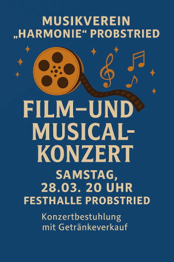 Konzert Filmmusik und Musicals
